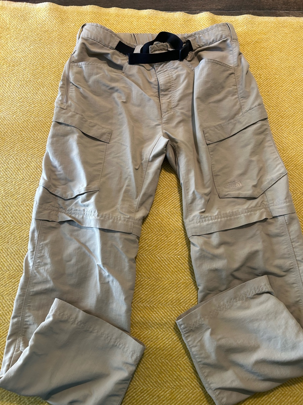 The North Face Men's Convertible Cargo Pants in Light Tan